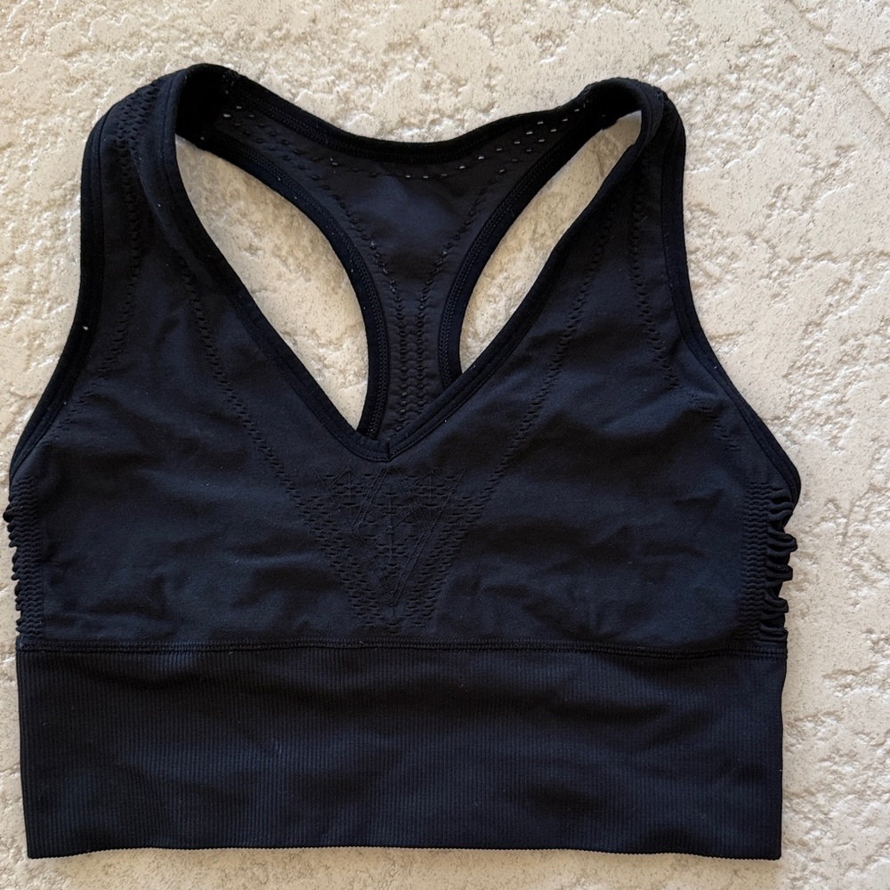 PINK Victoria's Secret Black Sports Bra